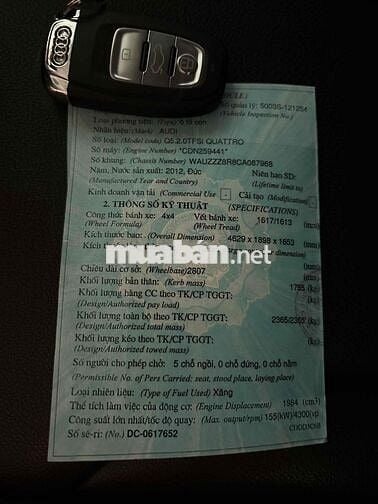 Audi Q5 2012 2.0T Premium Quattro - 156 km