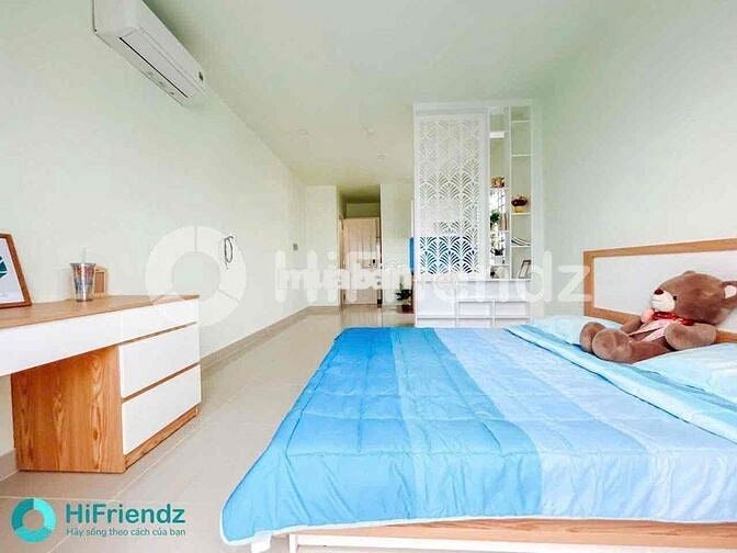 Cho thuê căn hộ cực đẹp ngay cầu nguyễn văn cừ rộng hơn 30m2 có bảo ve