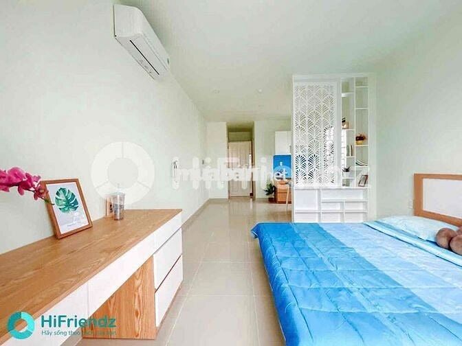 Cho thuê căn hộ cực đẹp ngay cầu nguyễn văn cừ rộng hơn 30m2 có bảo ve