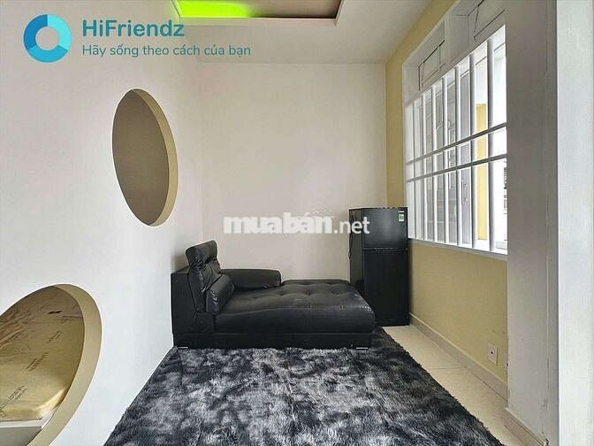 1PN BAN CÔNG TÁCH BẾP NEW NGÃ 5 NGUYỄN VĂN CÔNG SÂN BAY THOÁNG TIỆN