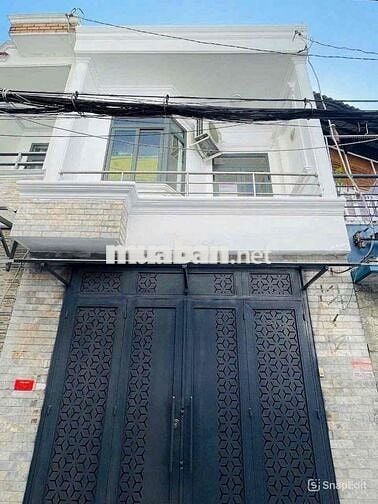 Nhà Mới Hẻm 4m 1/ PVC P9: 4x14m, 2pn, 2wc, 2 máy lạnh