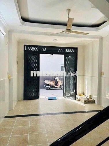 Nhà Mới Hẻm 4m 1/ PVC P9: 4x14m, 2pn, 2wc, 2 máy lạnh