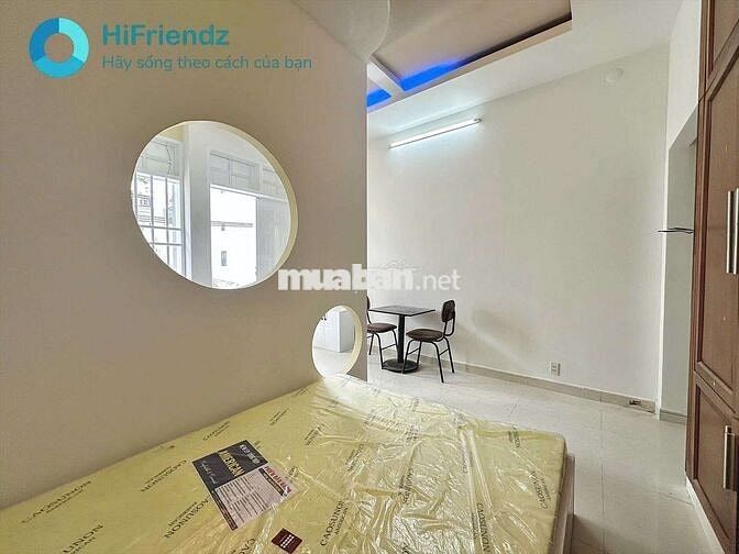 1PN BAN CÔNG TÁCH BẾP NEW NGÃ 5 NGUYỄN VĂN CÔNG SÂN BAY THOÁNG TIỆN