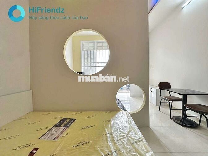 1PN BAN CÔNG TÁCH BẾP NEW NGÃ 5 NGUYỄN VĂN CÔNG SÂN BAY THOÁNG TIỆN