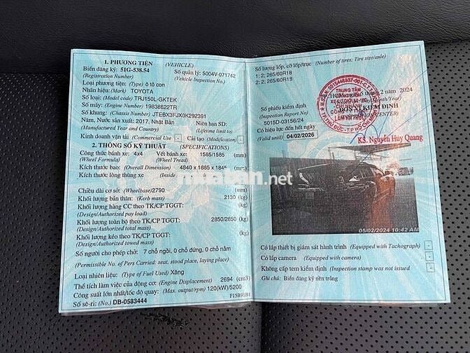 Toyota Land Cruiser Prado MoDe 2018 trùm mền -41.K