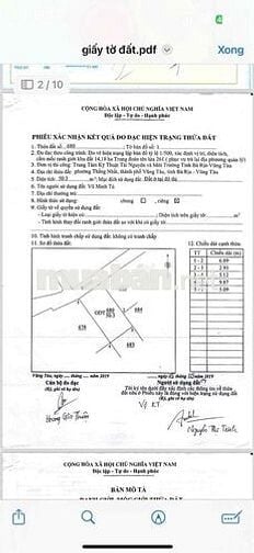 🔥 BÁN NHÀ 1 TRỆT 1 LẦU – HẺM NGUYỄN HỮU CẢNH, TP. VŨNG TÀU