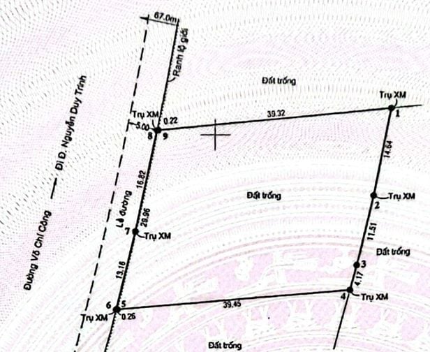 Bán đất full thổ 2000m2 50x40m mặt tiền Võ Chí Công, Thủ Đức