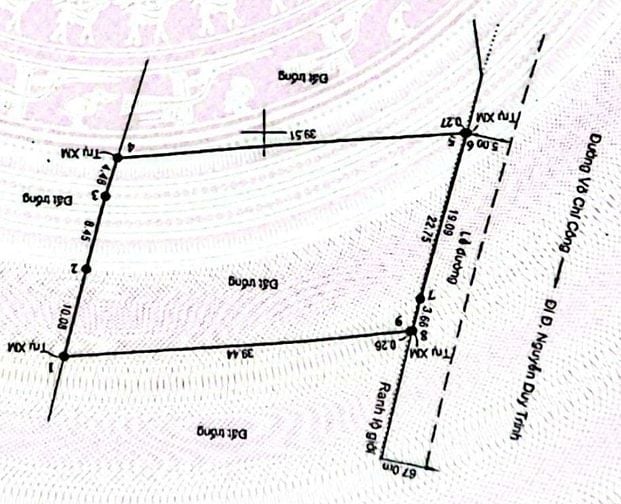 Bán đất full thổ 2000m2 50x40m mặt tiền Võ Chí Công, Thủ Đức