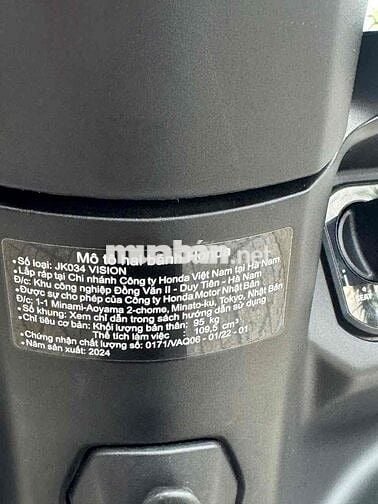Honda Vision 2024 Khoá Remode odo lướt biển 67