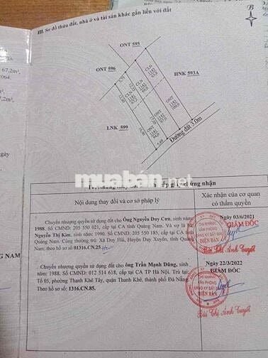 💥Bán Đất Bê Tông 4M Thôn Phú Đông, Điện Bàn