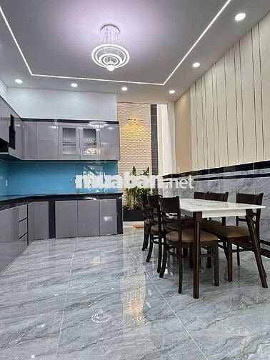 BÁN NHÀ 3 TẦNG HẺM NHỰA 6M THÔNG ĐƯỜNG LÊ THỊ RIÊNG PHƯỜNG THỚI AN