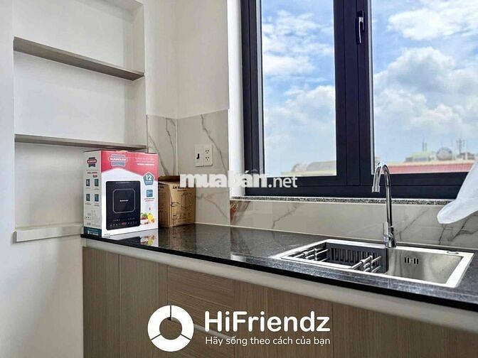 Căn hộ mini Full nội thất có ban công kế Topaz, nhà thờ Nam Hải  Q8