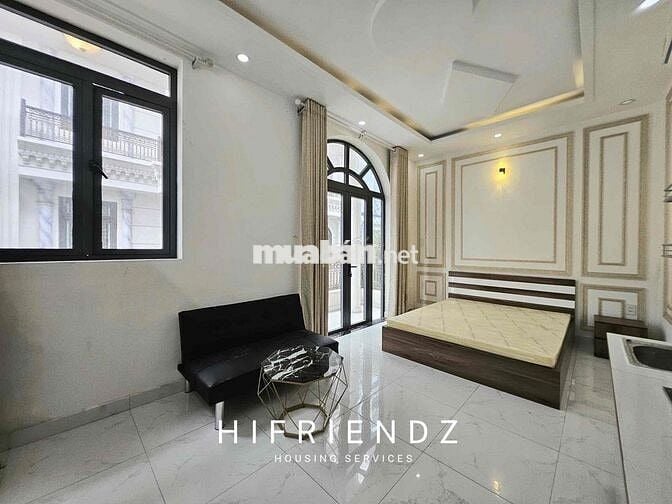 CĂN HỘ DỊCH VỤ MỚI FULL NỘI THẤT BAN CÔNG THOÁNG NGAY BÌNH TÂN