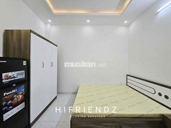 CĂN HỘ DỊCH VỤ MỚI FULL NỘI THẤT BAN CÔNG THOÁNG NGAY BÌNH TÂN