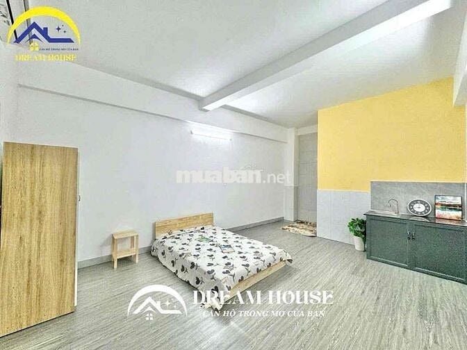 STUDIO MỚI XÂY SIÊU RỘNG - CÓ THỂ Ở NGAY ,GẦN NGÃ TƯ BỐN XÃ