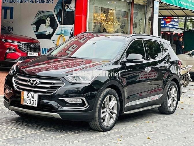 Hyundai Santafe 2017 Bản full xăng Đen