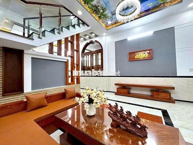 Nhà phố xinh DT 5x17, 1 lầu (4pn) gần chợ Bà Điểm, hẻm Phan Văn Hớn HM