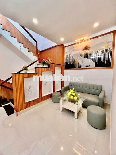 BÁN NHÀ MỚI 3 TẦNG- DT 60M2- NHÀ BÈ- HUỲNH TẤN PHÁT- GIÁ HƠN 5 TỶ.