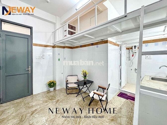 PHÒNG CÓ GÁC SẴN NỘI THẤT NGAY ĐẠI HỌC VĂN HIẾN VÀ CÔNG THƯƠNG