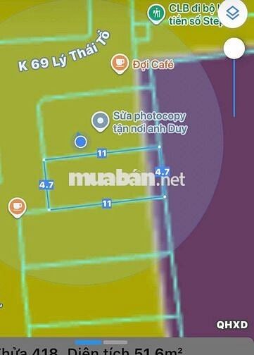 Bán đất kiệt oto 5 m trung tâm thành phố - Đà Nẵng