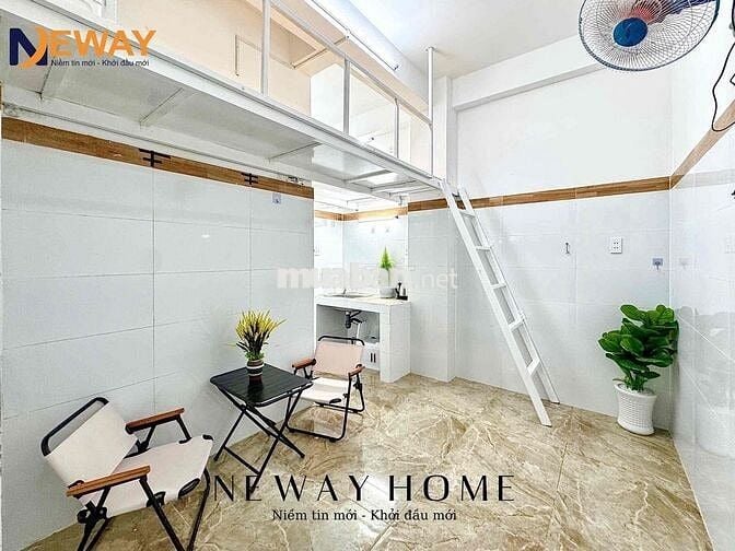 PHÒNG CÓ GÁC SẴN NỘI THẤT NGAY ĐẠI HỌC VĂN HIẾN VÀ CÔNG THƯƠNG