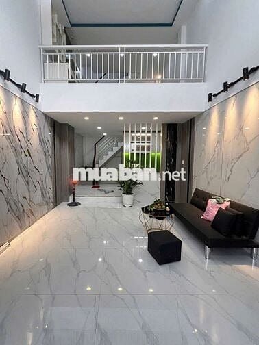 Nhà LÊ VĂN QUỚI [4x9, 3 lầu, 3pn, 3toilet] 12tr/tháng