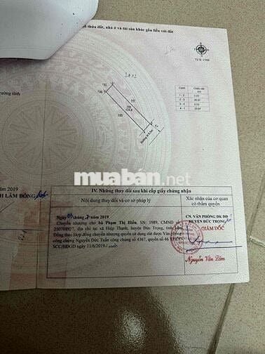 Đất chính chủ gần chợ Phi Nôm 137m vuong