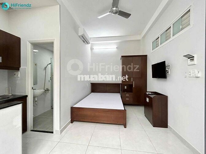 Căn Hộ Studio - 25m2 - Full Nội Thất - Thang Máy- Khu Sân Bay