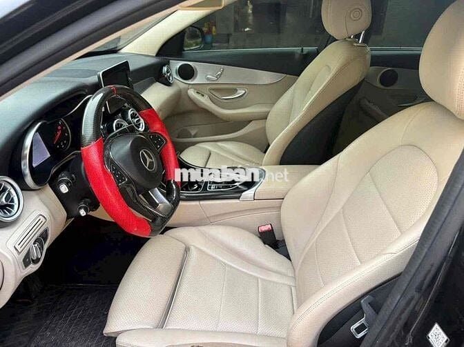 Mercedes C200 2016 Đen Kem