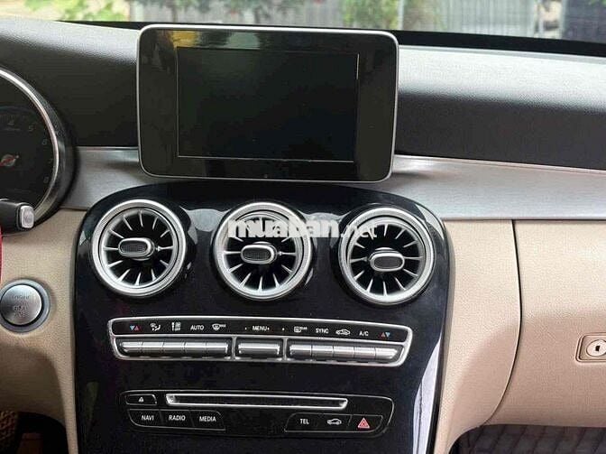 Mercedes C200 2016 Đen Kem