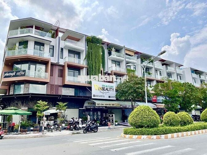 -CHÍNH CHỦ- Shophouse đường số 1, SHR, thang máy, MT đường 24m, 5x21m