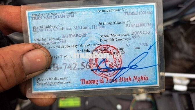 SANDA BOSS BOSS C50 2020 Nâu