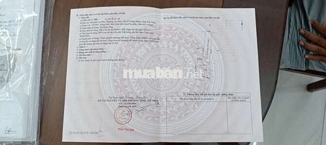 Bán Lô Đất 150m2 Gần Trường Tiểu Học An Phú ,Trảng Bàng.Giá 500tr, SHR