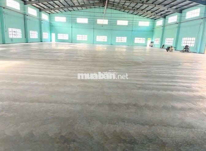 CHO  THUÊ  KHO  XƯỞNG ( 6000 m2) KCN. NHỊ XUÂN,  HUYỆN  HÓC  MÔN