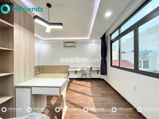 STUDIO CỬA SỔ SÁNG THOÁNG MÁT, SẴN NỘI THẤT NHƯ HÌNH