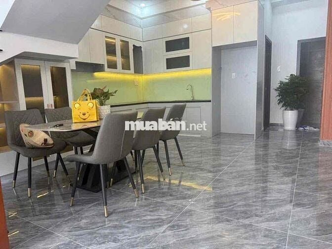 Nhà Phú Mỹ, Thủ Dầu Một. Tk 1 trệt 1 lầu, 3p.Ngủ, Full nội thất