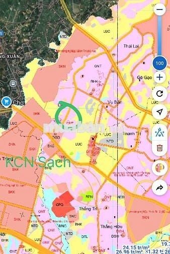 1.8x tỷ lô đất 90m ngay gần Trục đường Lập Trí Kim Anh Hà Nội