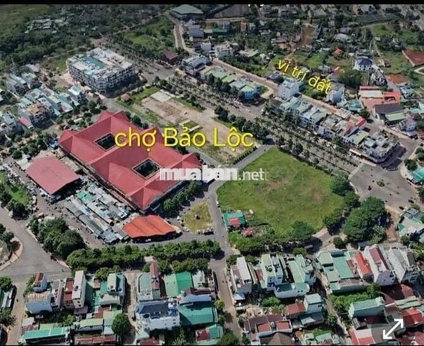Đất trung tâm bảo lộc phường 1 chợ mới