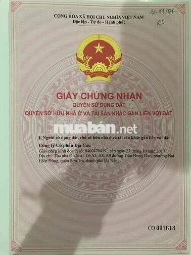 🔥 BÁN LÔ GÓC 2MT – HIẾM – RẤT HỜI TẠI KĐT SINH THÁI HOÀ XUÂN 🔥