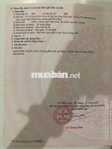 🔥 BÁN LÔ GÓC 2MT – HIẾM – RẤT HỜI TẠI KĐT SINH THÁI HOÀ XUÂN 🔥