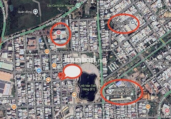 Bán Lô Đất Đẹp 5.5m Trịnh Khả – Hòa Xuân | Hướng Nam, Giá Tốt!