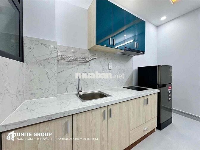 CĂN HỘ CAO CẤP FULL NỘI THẤT BẢO VỆ 247 PCCC 2PN 2WC - 1PN 1WC SÂN BAY