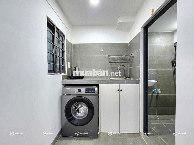 Phòng mới xây full nội thất máy giặt riêng, Đi bộ qua Aeon Tân Phú