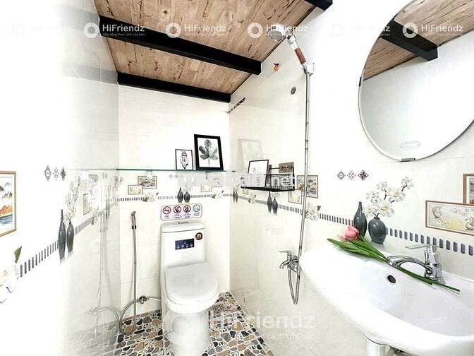 Phòng trọ giá rẻ sẵn máy lạnh, kệ bếp. Gần Đầm Sen, Bốn Xã, Q10