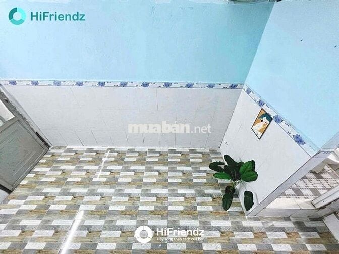 Phòng Trọ Dưới Trệt - Giờ Giấc Tự Do,Bảo Vệ 24/7 Ngay Hoà Bình