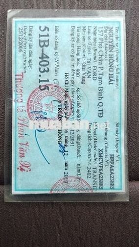 Ford Transit 2006 6 chỗ - 380000 km