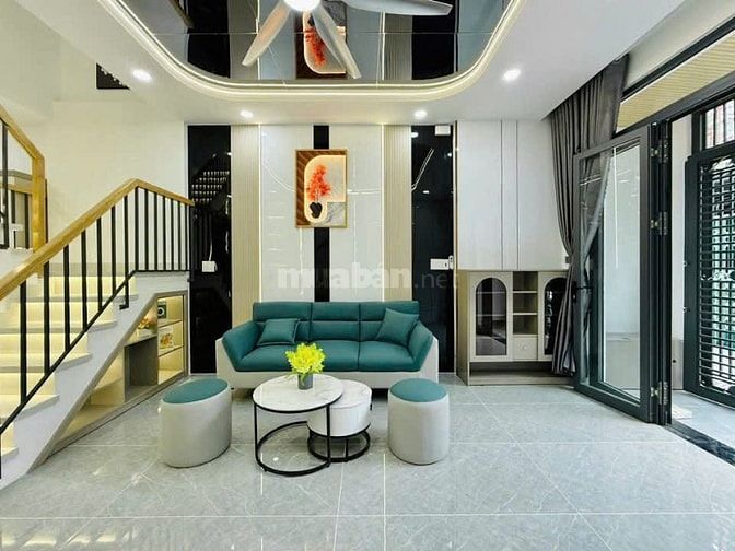 Bán nhà hẻm xe hơi đường Nguyễn Văn Khối, P.9, 4 x 11, giá 4.68 tỷ tl