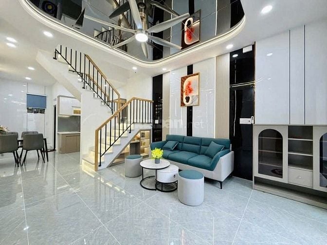 Bán nhà hẻm xe hơi đường Nguyễn Văn Khối, P.9, 4 x 11, giá 4.68 tỷ tl