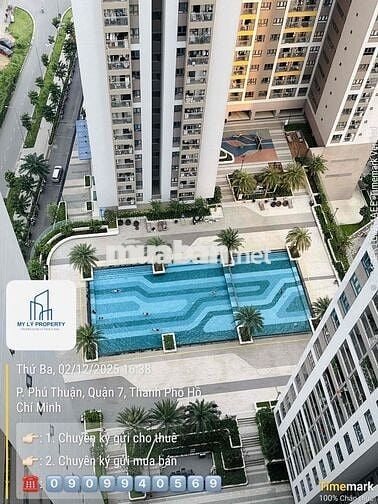 CHO THUÊ CĂN HỘ 2PN-2WC TẠI QUẬN 7, GẦN PHÚ MỸ HƯNG, GIÁ CHỈ 9.5TR