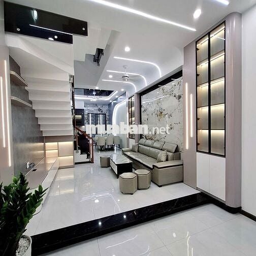 Nhà 1 Trệt 2 Lầu 5x25 Giá 2 Tỷ 650 Diện Tích Rộng, Nhà Đẹp Vào Ở Ngay